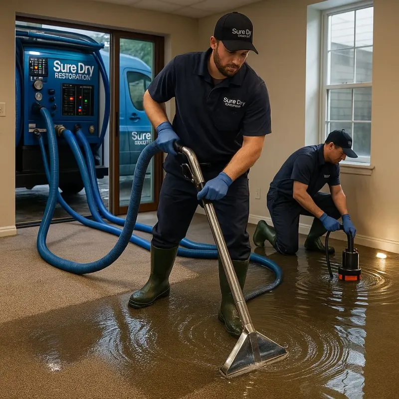 Water Extraction and Removal process in Salisbury, MA